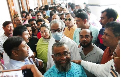 ফরিদপুরে পুলিশের মামলায় বিএনপির ৬১ নেতা-কর্মীর জামিন