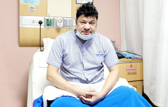 হাসপাতালে ভর্তি হয়ে চাইলেন দোয়া রবি চৌধুরী