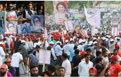 বিএনপির ফরিদপুর সমাবেশ : ইন্টারনেট নেই, পরিবহন বন্ধ