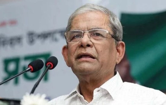 গণতন্ত্র ও বাংলাদেশকে ফিরে পেতে লড়াই করছি : মির্জা ফখরুল