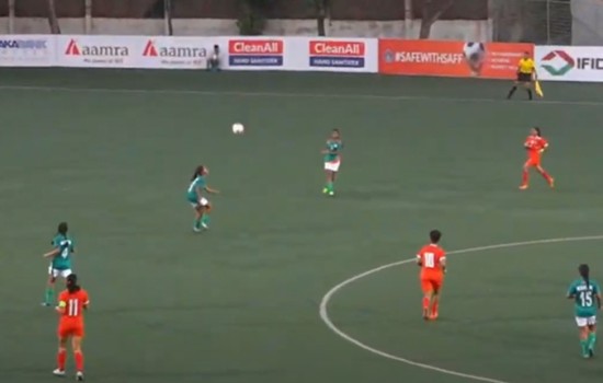 শেষ মুহূর্তে গোলে নেপালের কাছে হারলো বাঘিনীরা