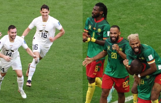 সমতায় শেষ সার্বিয়া-ক্যামেরুনের খেলা