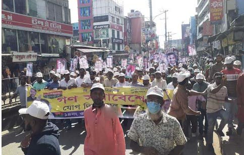 সিলেটের রাজপথ বিএনপির দখলে