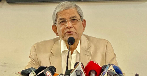 শান্তিপূর্ণভাবেই আন্দোলন করে যাব :  মির্জা ফখরুল