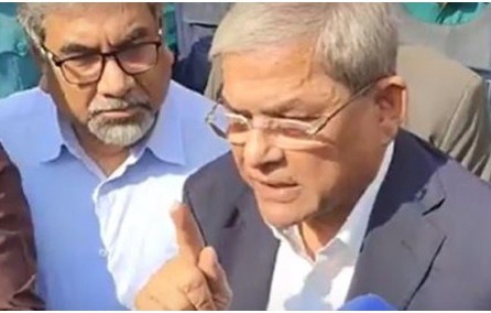 বিএনপি কার্যালয়ে বোমা রেখেছে পুলিশ : মির্জা ফখরুল