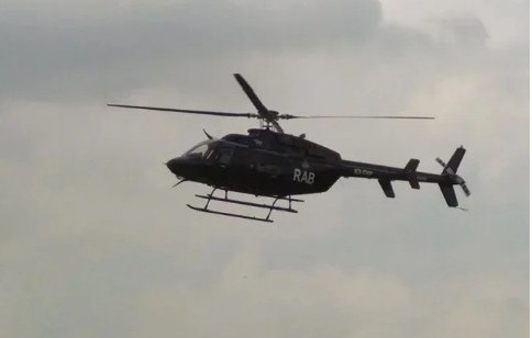 বিএনপির গণসমাবেশস্থলসহ আশপাশের এলাকায় র‌্যাবের হেলিকপ্টার টহল