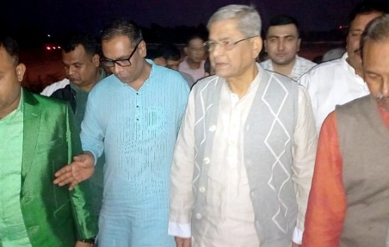 রাজশাহী পৌঁছেছেন ফখরুল