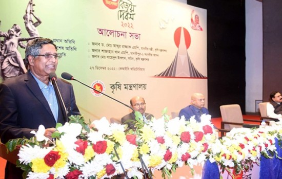স্মার্ট কৃষি গড়ে তোলার আহ্বান কৃষিমন্ত্রীর