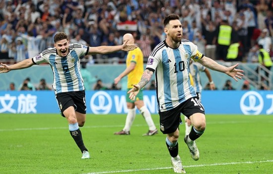 অষ্ট্রেলিয়াকে কাঁদিয়ে কোয়ার্টার ফাইনালে আর্জেন্টিনা