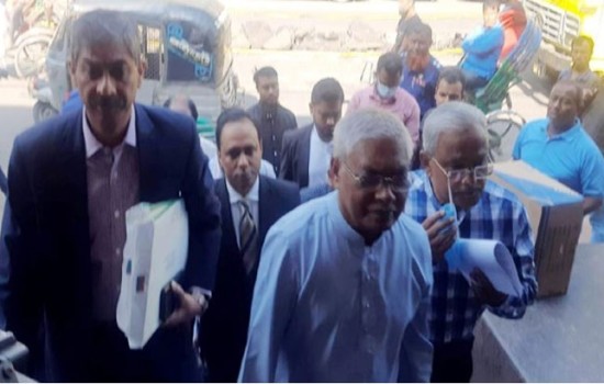 পুলিশ সদর দপ্তরে বিএনপির প্রতিনিধি দল