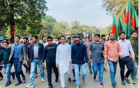 রাজধানীর অলিগলিতে আওয়ামী লীগ কর্মীদের অবস্থান