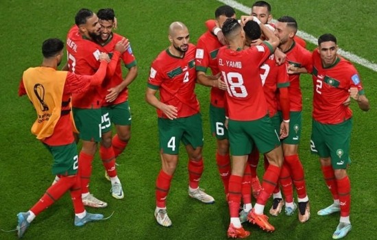 পর্তুগালকে বিদায় করে ইতিহাস গড়ে সেমিতে মরক্কো