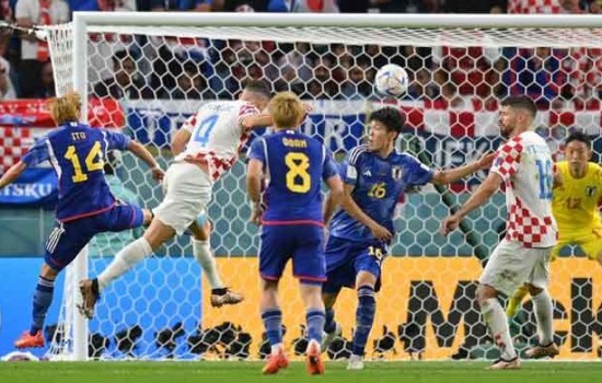 টাইব্রেকারে জাপানকে কাঁদিয়ে কোয়ার্টারে ক্রোয়েশিয়া