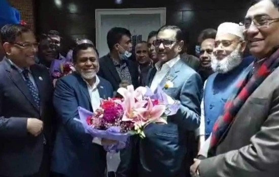 দেশে ফিরেছেন ওবায়দুল কাদের