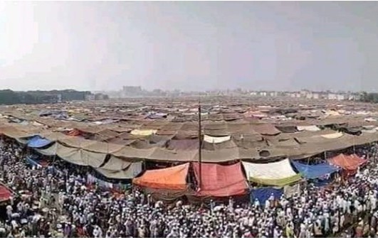 ইজতেমায় মুসল্লিদের উদ্দেশ্যে প্রথম দিনের হেদায়েতি বয়ান