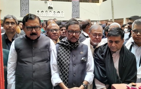 বিএনপির আন্দোলন নেতাদের মধ্যেই সীমাবদ্ধ : কাদের