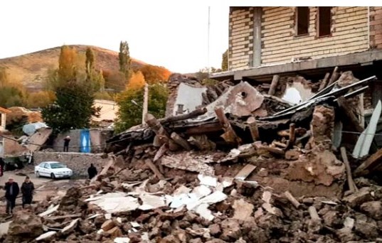 ইরানে ৫.৯ মাত্রার ভূমিকম্পে নিহত ৬, আহত ৩০০