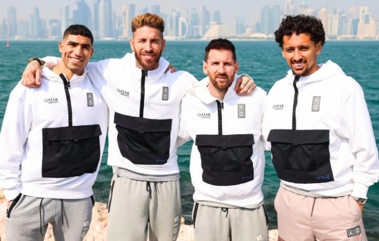 সৌদিতে পৌঁছেছেন মেসি-এমবাপেরা