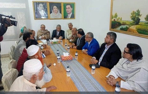 ১২ দলীয় জোটের সাথে বিএনপির বৈঠক