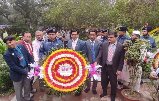 ফরিদপুরে পল্লীকবি জসীম উদ্দিনের ১১৯তম জন্মবার্ষিকী পালন