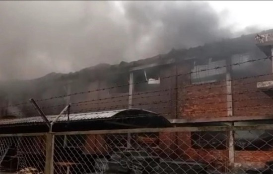 ২৪ ঘণ্টায়ও নেভেনি মোংলায় লাগেজ কারখানার আগুন