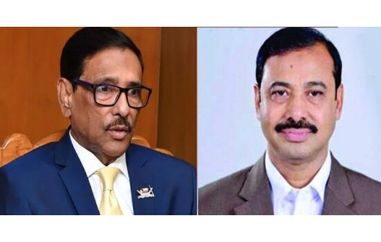 অল্পের জন্য বাঁচলেন কাদের, দরজা ভেঙে পড়ল নাছিরের ওপর