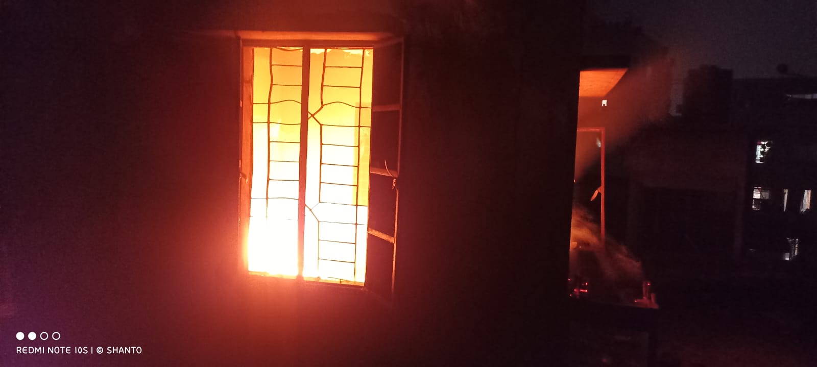 খিলগাঁওয়ে আগুন : ১ জনের মৃত্যু