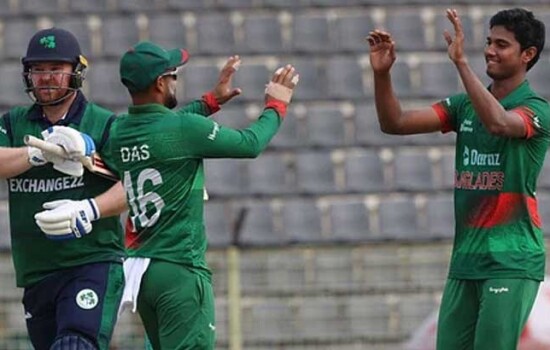 টাইগারদের পেস আক্রমণে ১০১ রানে অল-আউট আয়ারল্যান্ড