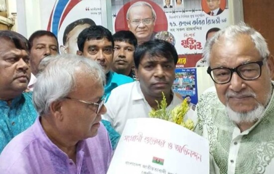 ১৪৫ দিন পর নয়াপল্টনে রিজভী, খালেদার মুক্তি দাবি