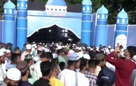 জাতীয় ঈদগাহে দেশের প্রধান জামাত অনুষ্ঠিত