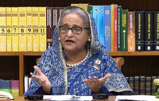 নিষেধাজ্ঞার ভয় দেখিয়ে কোনো লাভ নেই : প্রধানমন্ত্রী