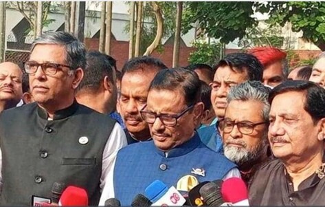 জাতীয় নির্বাচনে যারা বাধা দেবে তাদের প্রতিহত করবো : ওবায়দুল কাদের