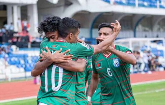 দুই দশক পর সাফে মালদ্বীপকে হারালো বাংলাদেশ