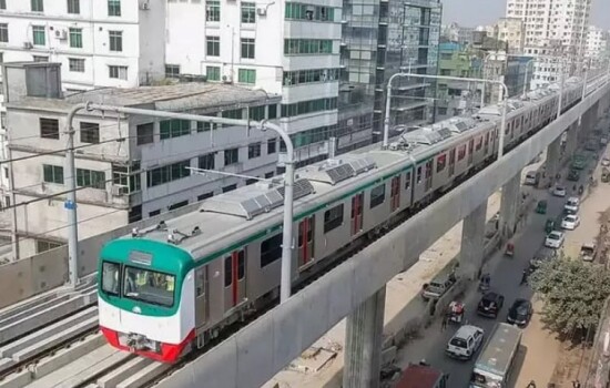 আগারগাঁও থেকে বিকেলে পরীক্ষামূলকভাবে মতিঝিল যাবে মেট্রোরেল