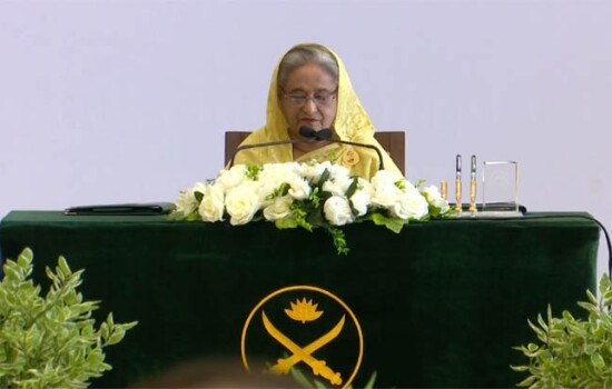 সেনাবাহিনীকে জনগণের আস্থা বজায় রাখার আহ্বান প্রধানমন্ত্রীর