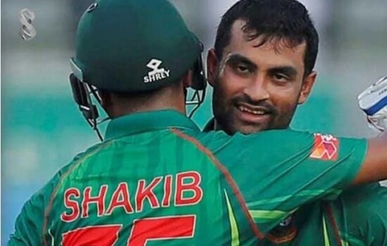 নীরবতা ভেঙে তামিমকে নিয়ে আবেগঘন বার্তা সাকিবের