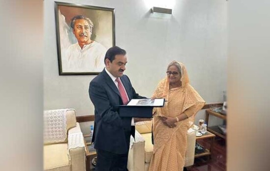 ঢাকায় এসে প্রধানমন্ত্রীকে ধন্যবাদ জানিয়ে গেলেন আদানি