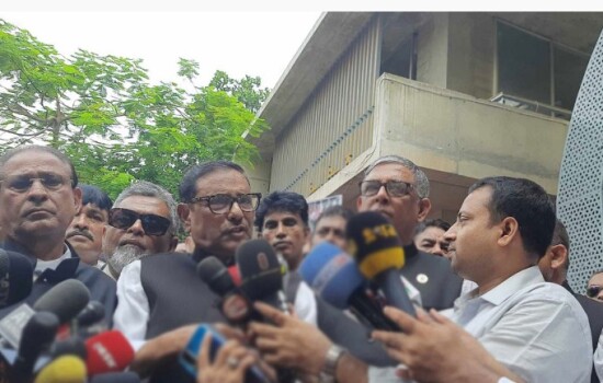 নো বলে গুগলিও হয় না, আউটও হয় না : ফখরুলকে কাদের