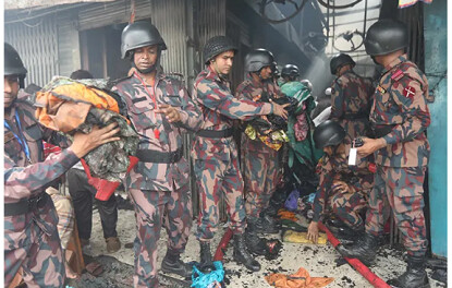 কৃষি মার্কেটে অগ্নি নিরাপত্তা ছিল না: ফায়ার সার্ভিস