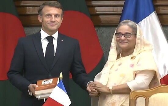 স্মার্ট বাংলাদেশ গড়তে পাশে থাকবে ফ্রান্স: ম্যাক্রোঁ