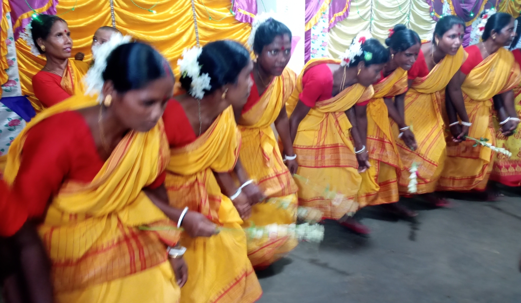 ঠাকুরগাঁওয়ে ওঁরাও সম্প্রদায়ের ঐতিহ্যবাহী কারাম উৎসব পালন