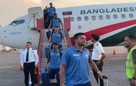 ভারতে পৌঁছেছে সাকিব বাহিনী