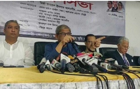সরকার দেউলিয়া হয়ে বিএনপি ভাঙার চেষ্টা করছে : মির্জা ফখরুল