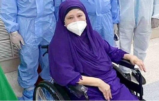 খালেদা জিয়াকে সিসিইউ থেকে কেবিনে নেওয়া হয়েছে