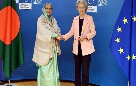 ইইউর কাছে জিএসপি সুবিধা চান প্রধানমন্ত্রী