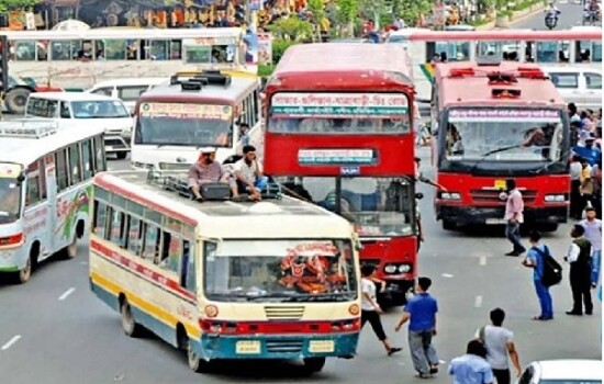অবরোধে গণপরিবহন চলবে জানাল মালিক সমিতি