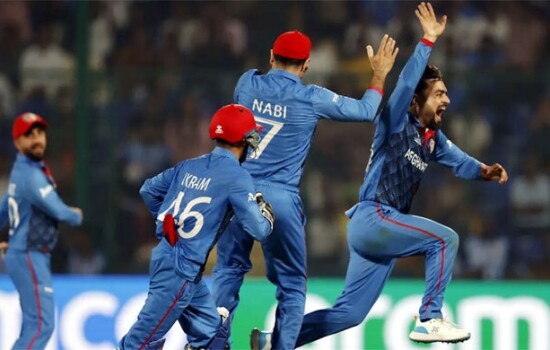 চ্যাম্পিয়ন ইংল্যান্ডকে হারিয়ে চমক দেখাল আফগানিস্তান