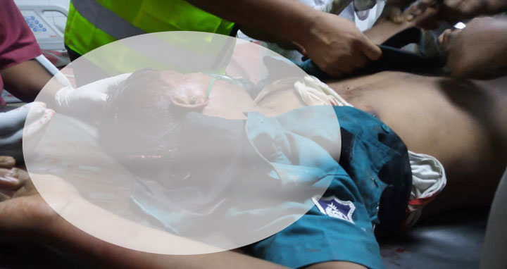 বিএনপির সঙ্গে সংঘর্ষে পুলিশ সদস্য নিহত