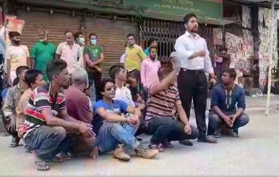 নয়াপল্টনে বিএনপির কার্যালয়ের সামনে থেকে ৪ জন আটক