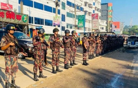 দেশব্যাপী ২৩২ প্লাটুন বিজিবি মোতায়েন